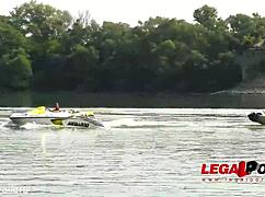 SLIM STUNNER LILU MOON CANT GET ENOUGH OF MUSCLE MANS HARD VEINY COCK GP494