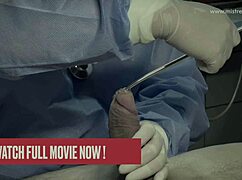 Mistress April gives medical penis torment as a dominatrix in the hospital room 😏