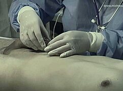 Mistress April gives medical penis torment as a dominatrix in the hospital room 😏