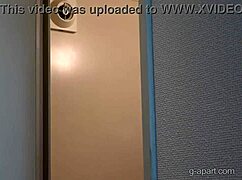 Akane Iruma undresses from her leotard and enjoys a relaxing shower in the bathroom