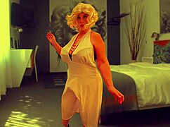 gilf norma jean in missionary fuck and creampie throwback