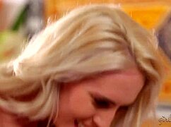 Aj Applegate And Cadence Lux Witness Protection Lesbian Catfight Turns To Licking