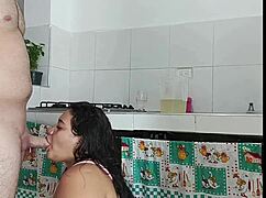 Wife Cheated On Camera With Lover Fucking In The Kitchen