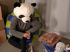 I order pizza and intensely fuck the hot Latina delivery girl hard.