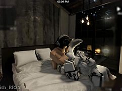 Pounding that ass in a cow costume! Sex with a follower, part 16.2.