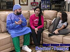 Dr. Tampa! My Neighbor's First Humiliating Gyno Exam with Alix Avery – Anal Fingering, Pussy Play, and Roleplay in Florida!