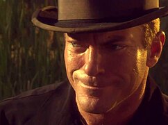 A beautiful girl with small 18+ tits rode a strong man on a boat