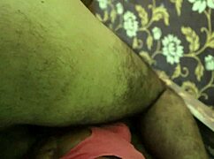 Indian Aunty Enjoying Erotic Oil Massage Of Ass Then Random Fucked By Nephew