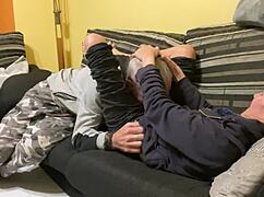 amateur real couple passionate home sex with little 18+ blonde and wildspainman licking and creampie