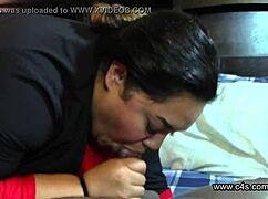 Leilani First Blowjob & Footjob