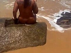 Fiquei PELADINHA na praia africana