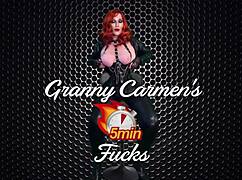 granny jeannie feels magical as she gets fucked and creampied