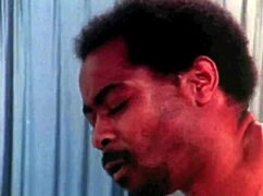 Vintage Interracial Pregnant Threesome in London Shadows