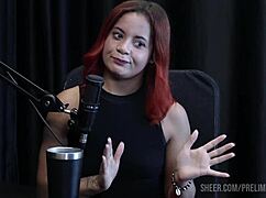 bruna ferrari's moments in preliminares podcast with bia hot part 1 on sheer red