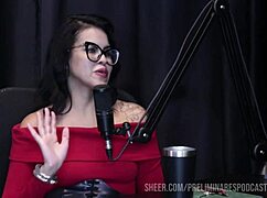 bruna ferrari's moments in preliminares podcast with bia hot part 1 on sheer red