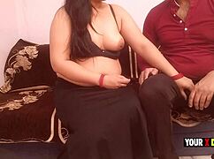 day 05: stepmom washing clothes in the bathroom, stepson shaking his penis after eyeing her ass