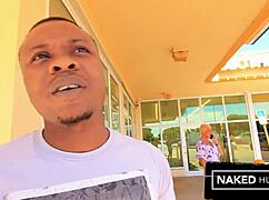 Blonde Big Titty Gilf Lexi Cougar Sucks A Thick Black Dick Outside Of Payday Loans!