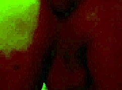 Asshole Stretching in Shower with Huge Dildo and Close-Up Gaping