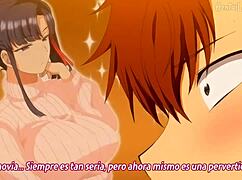 Hey, this big-ass milf rides a monster cock in college dorm, creampie and all.