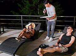 I Cheat On My Husband With A Young 18+ Waiter At The Hotel And He Catches Us