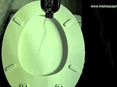 dominatrix mistress april conducts secret interrogation in military camp with brutal domination