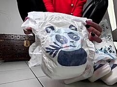 i'm in abdl france, wearing couche for adult regression and enuresie incontinence