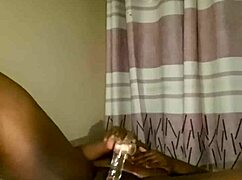 she rides the dildo and enjoys every moment