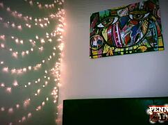 watch teasing penny pax play with her huge bbc dildo?