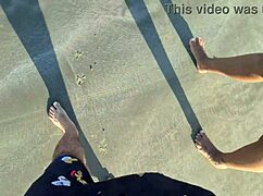 On the beach, sun, sea, and fire in the pussy - I'll give it to everyone on the beach