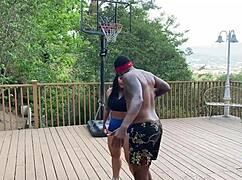 Basketball game turns into intense sex as rome major fucks monica santhiago