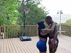 Basketball game turns into intense sex as rome major fucks monica santhiago