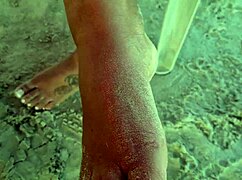 On the beach, sun, sea, and fire in the pussy - I'll give it to everyone on the beach