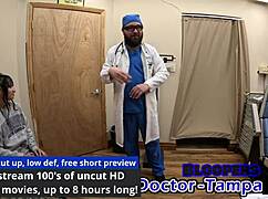 dr tampa - zombaes 1st ever gyno exam - zombae in fetish setting 😏