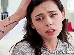 Practicing Blowjob With My Stepdad's Cock