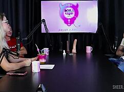 I watch compilations of jow jow in bora cast with bruna carlos on sheer red