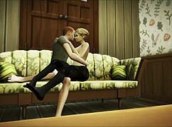 madrasta horny with enteado in bed - ep 1 - happy sims