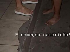 Belinha Receives Three Cumshots In Mouth On Beach Day