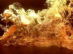 little megan takes intense anal dp with big gape