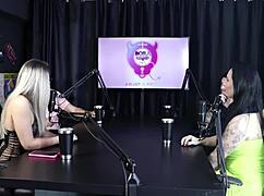 compilados da joice muller watch on sheer red lingerie