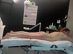 Lady Receives Massage From Masseur In Relaxing Session