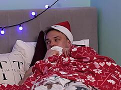 Even Though She Didn't Bring The Right Gift Her Pussy Is A Great Substitute