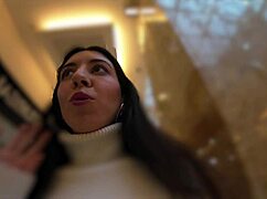 Public urination in jeans at mall