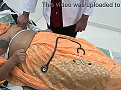 Doctor having fun with lady