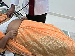 Doctor having fun with lady