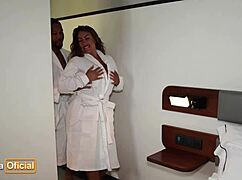 big ass colombian fucks big bbc with dirty talk 😈