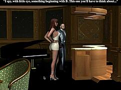 lets play nelana ending 3 threesome with blonde redhead hairy pussy action