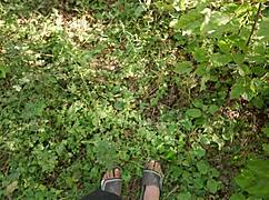 Stranger Caught Doing Yoga in Woods