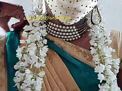 Indian beautiful crossdresser model lara dsouza in saree video