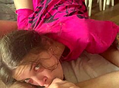 Incredible blowjob from my hottie slut girlfriend