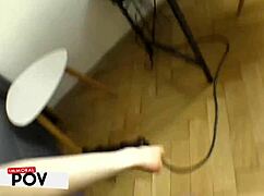 dean van damme gets spitroasted by college babes